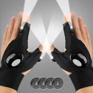 Mylivell Handsfree LED Flashlight Gloves